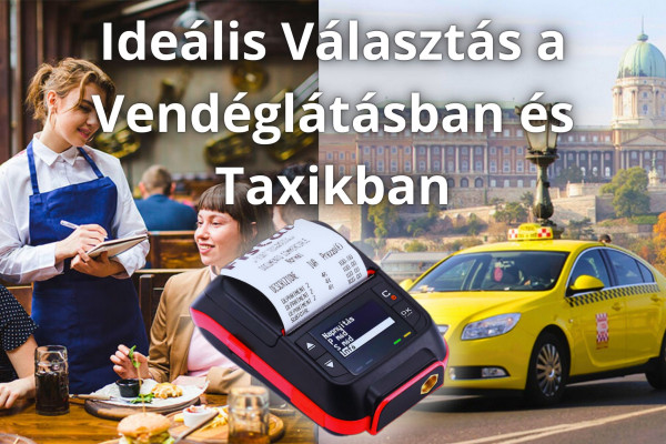 Fiscat Super FP Bee Adóügyi Nyomtató: Ideális Választás a Vendéglátásban és Taxikban